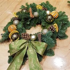 Christmas Wreath DIY Kit - Gold